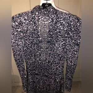 COPY - BA & SH ladies black and white contemporary open back dress